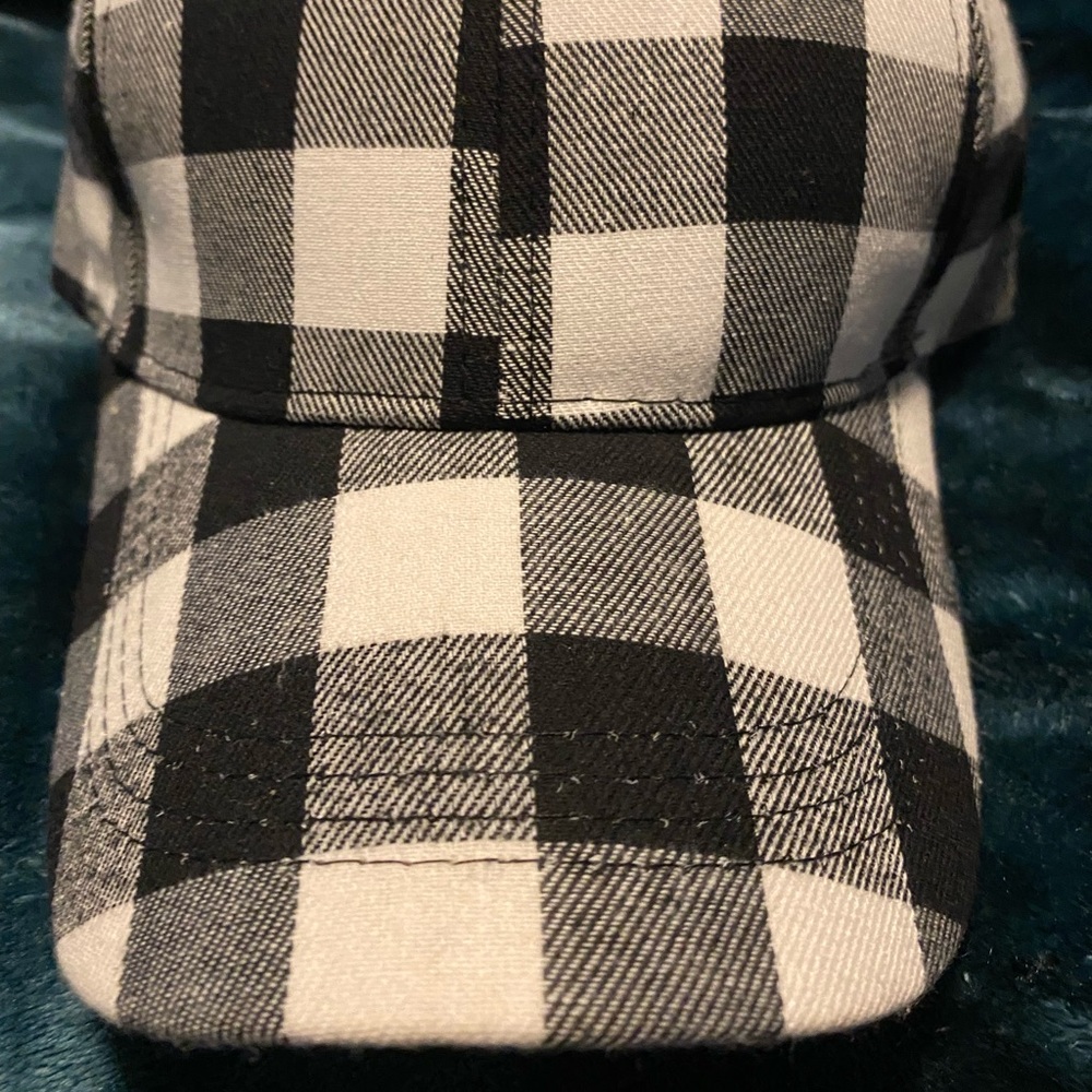 Plaid woman’s hat